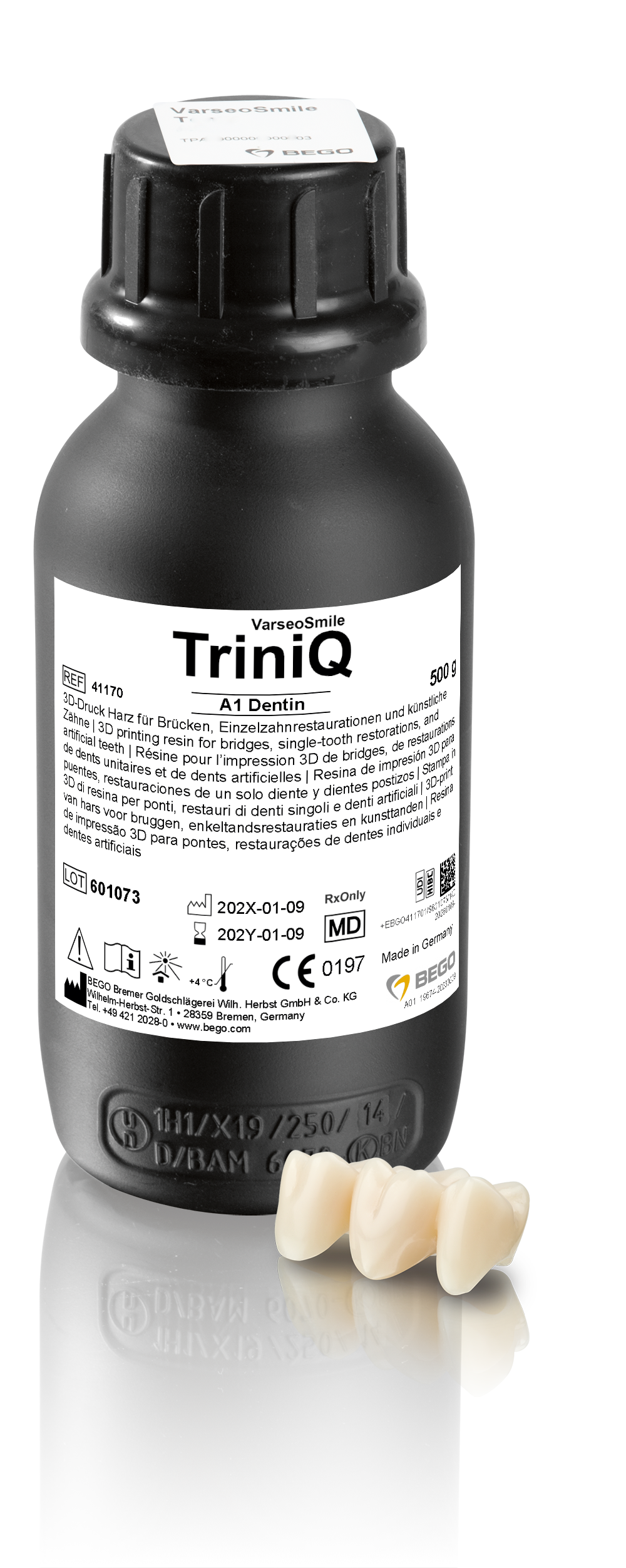 BEGO VarseoSmile TriniQ 500g - Permanent Crown