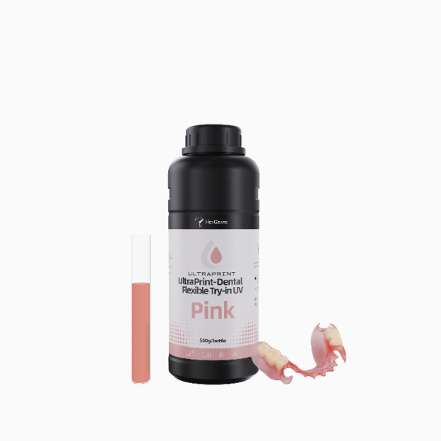 UltraPrint-Flexible Try-in UV, Pink, 500g