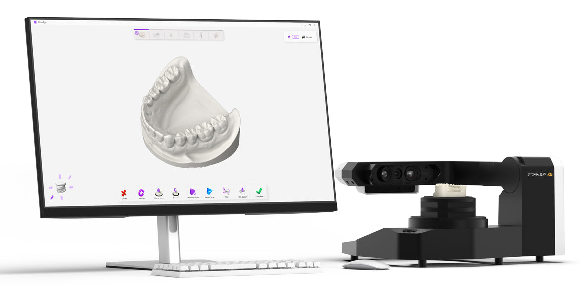 DOF Freedom X5 Model Scanner - Accuracy 5 microns