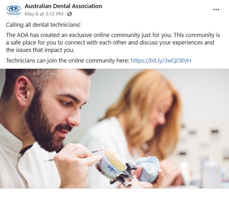 Calling All Dental Technicians (by ADA on Facebook)