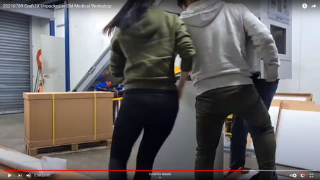 20210709-Milling Machine Installed in our Workshop!