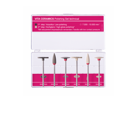 VITA CERAMICS Polishing Set - Ceramic and Zirconia