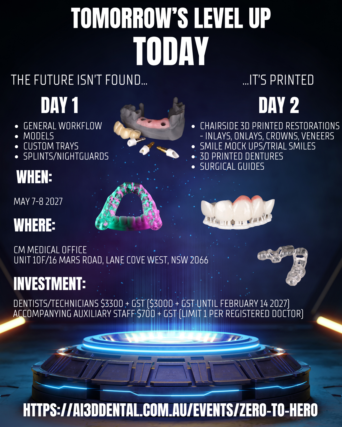 From zero TO HERO 3D Printing Course - May 2027