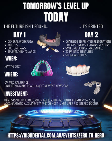 From zero TO HERO 3D Printing Course - May 2027