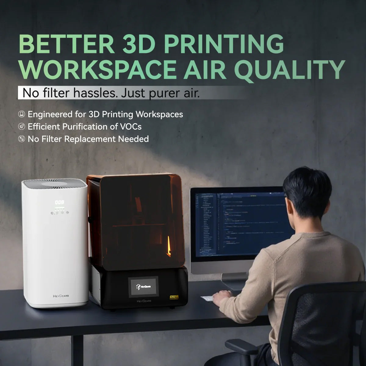 Heygears Ultracraft Green Print