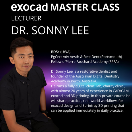 Exocad Master Class-Clinical Chairside (June 2026)