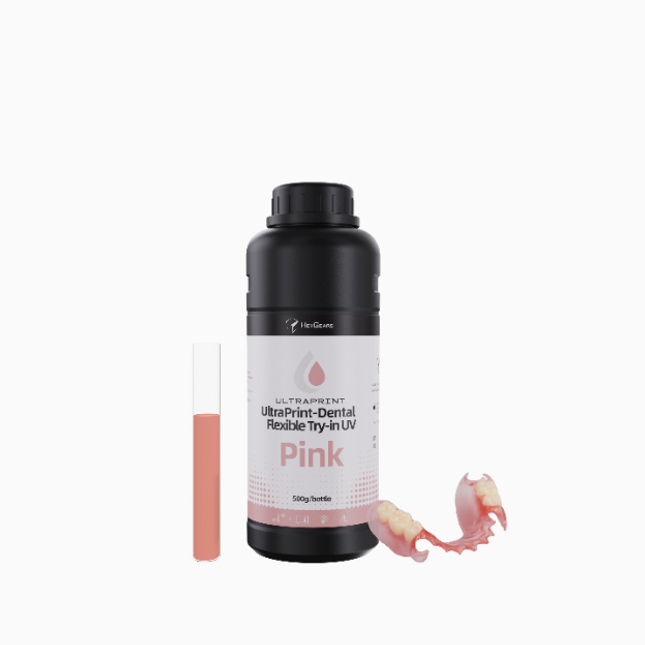 UltraPrint-Flexible Try-in UV, Pink, 500g