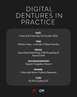 Digital Dentures in Practice - Live Patient Intensive