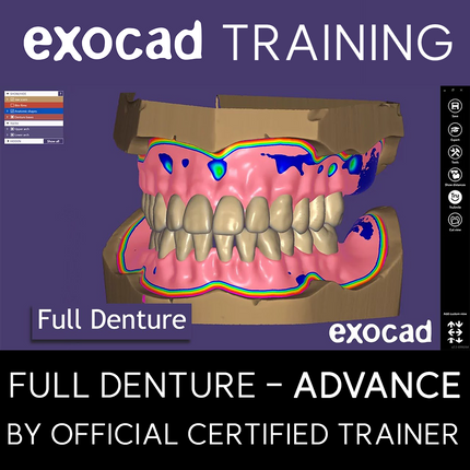 20250905-Exocad Training-Full Denture - ADVANCE