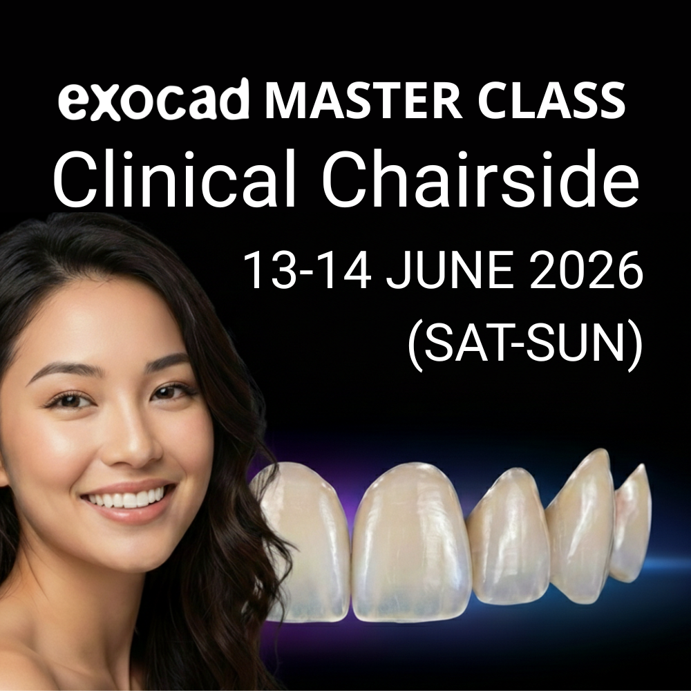 Exocad Master Class-Clinical Chairside (June 2026)