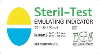 ECS Sterile Test Emulating Indicator Class 6
