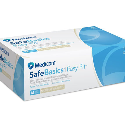 Medicom Safe Basics Latex Powder Free Gloves