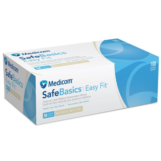 Medicom Safe Basics Latex Powder Free Gloves