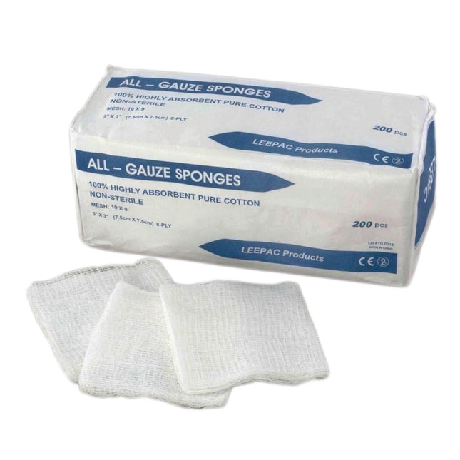 All Gauze Sponges